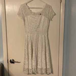 White Dress Sz Small